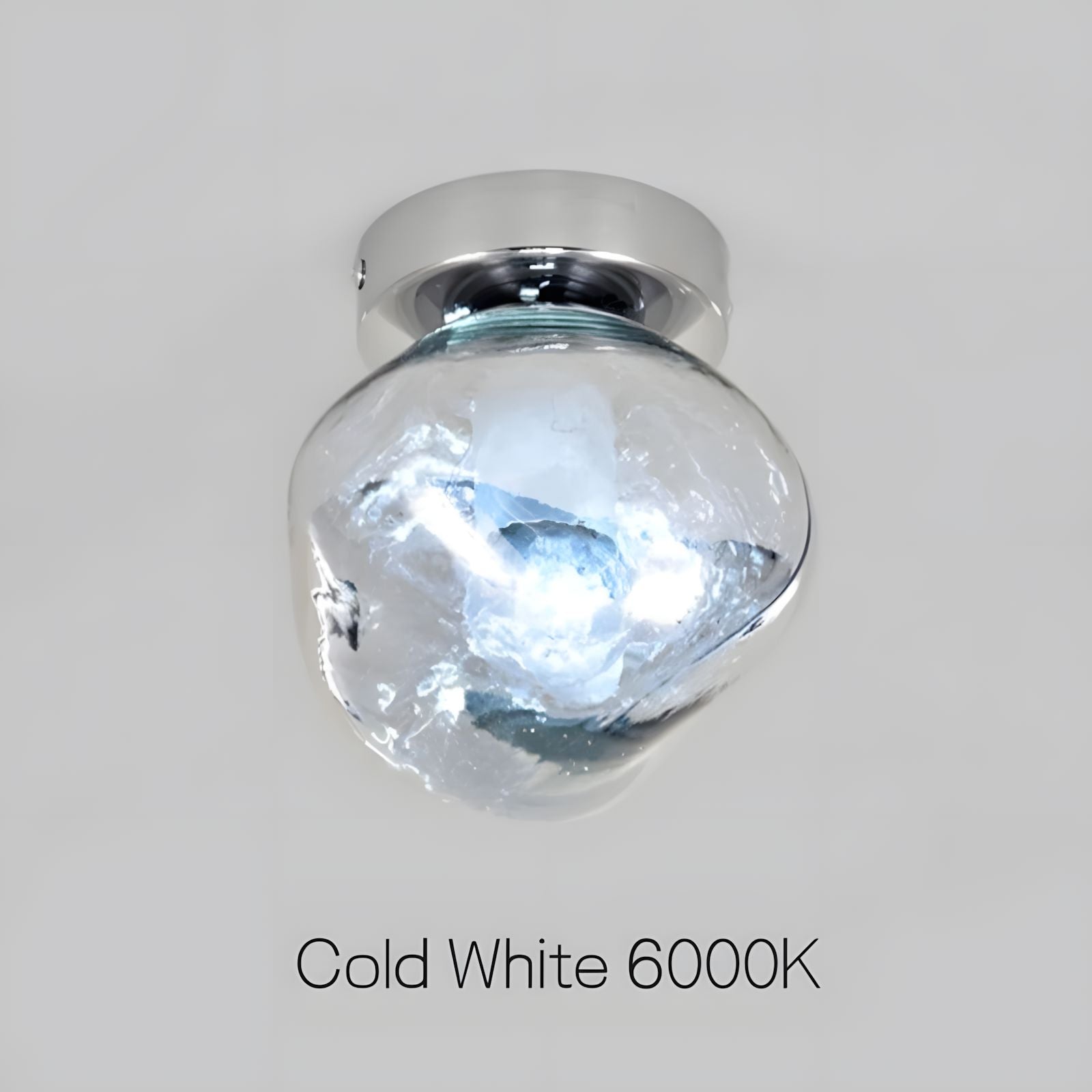Mirrored Lava Glass Wall Light - view 13