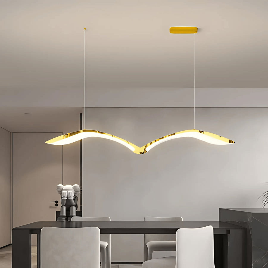 Modern Linear LED Chandelier