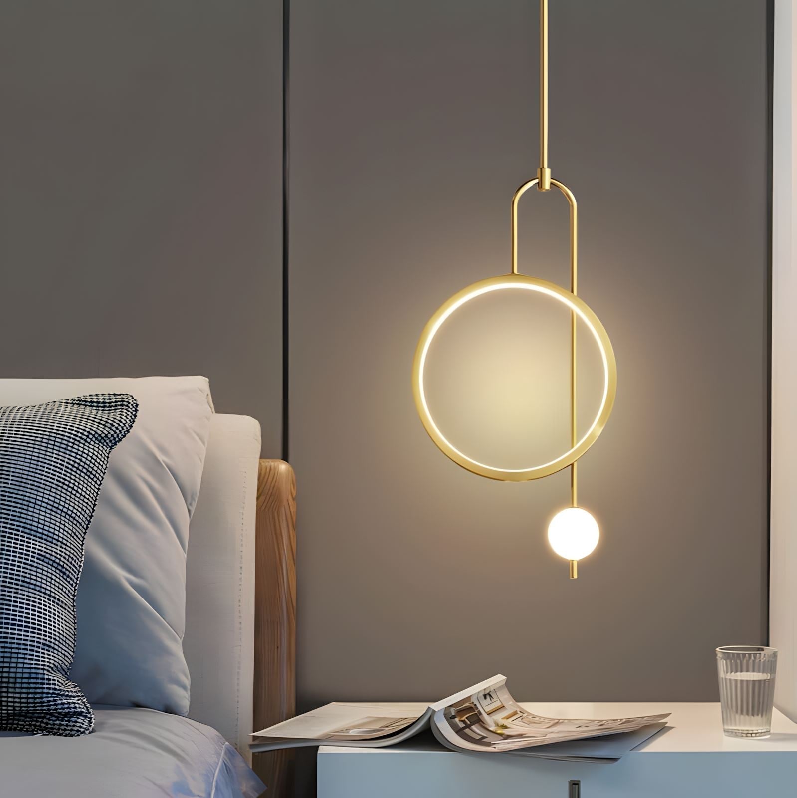 Modern Ring Pendant Light - view 4