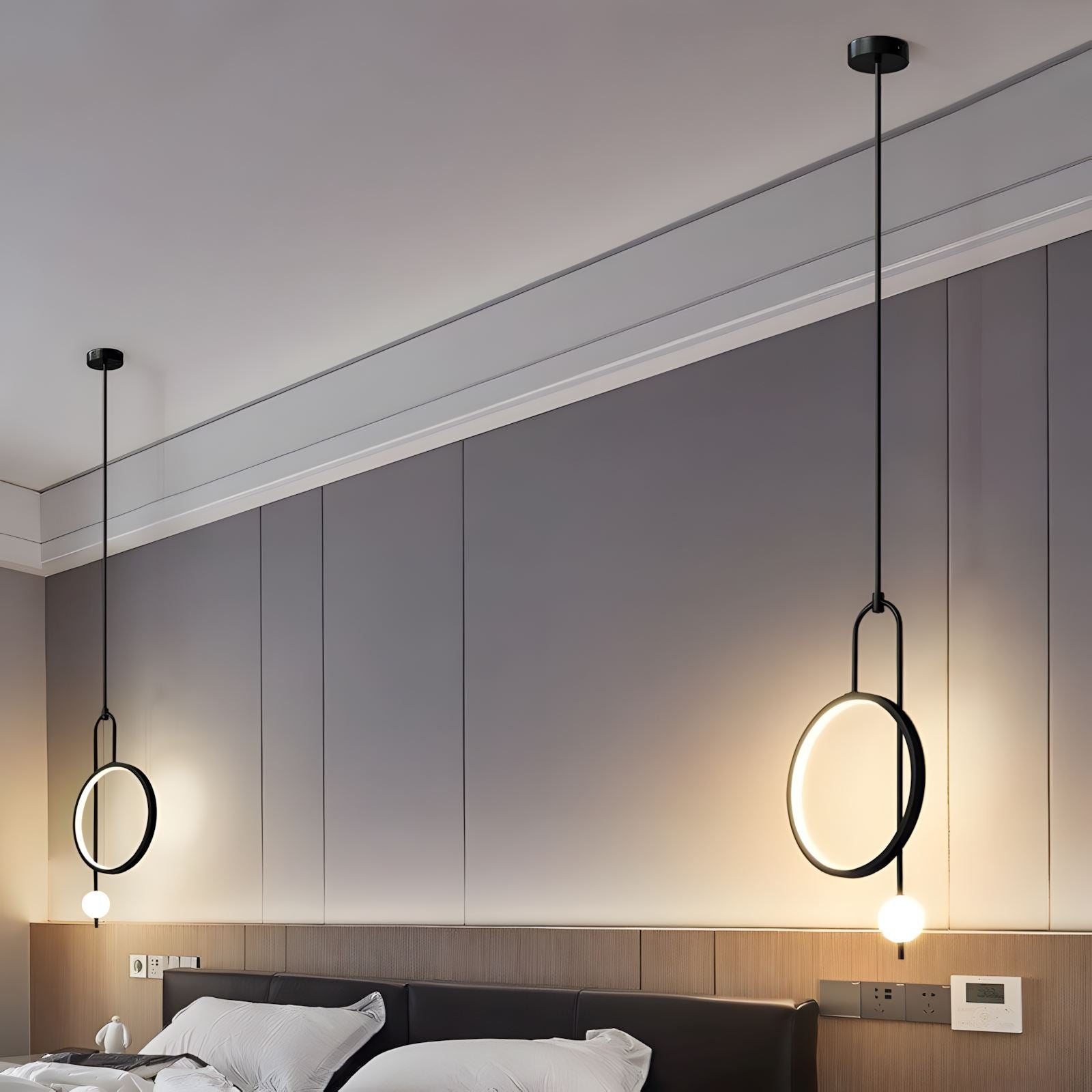 Modern Ring Pendant Light - view 6