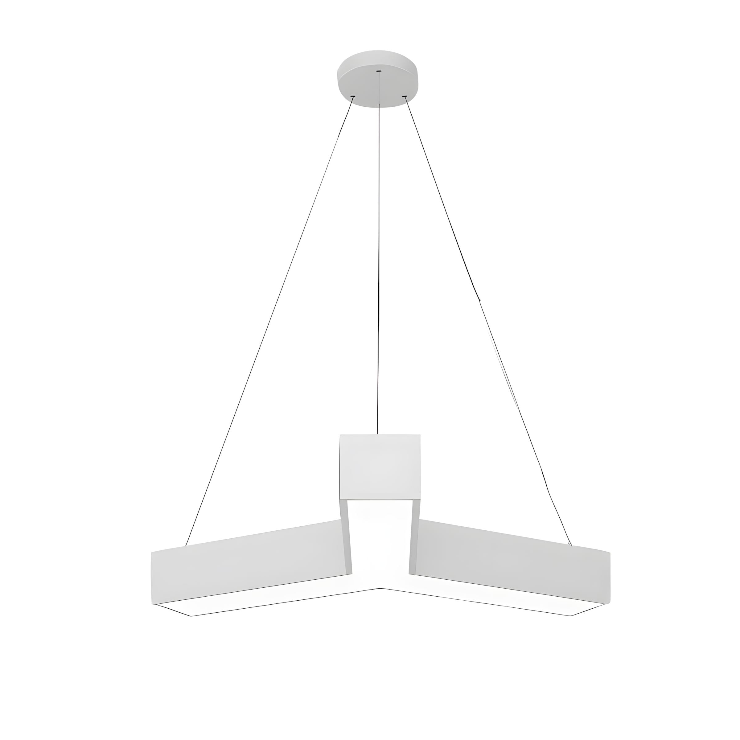 Modular Hexagon LED Ceiling Light Grid - view 9
