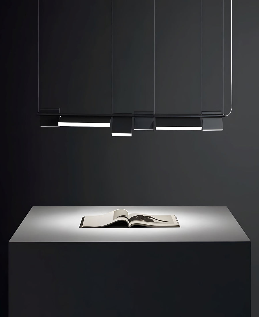 Modular Rectangle LED Chandelier