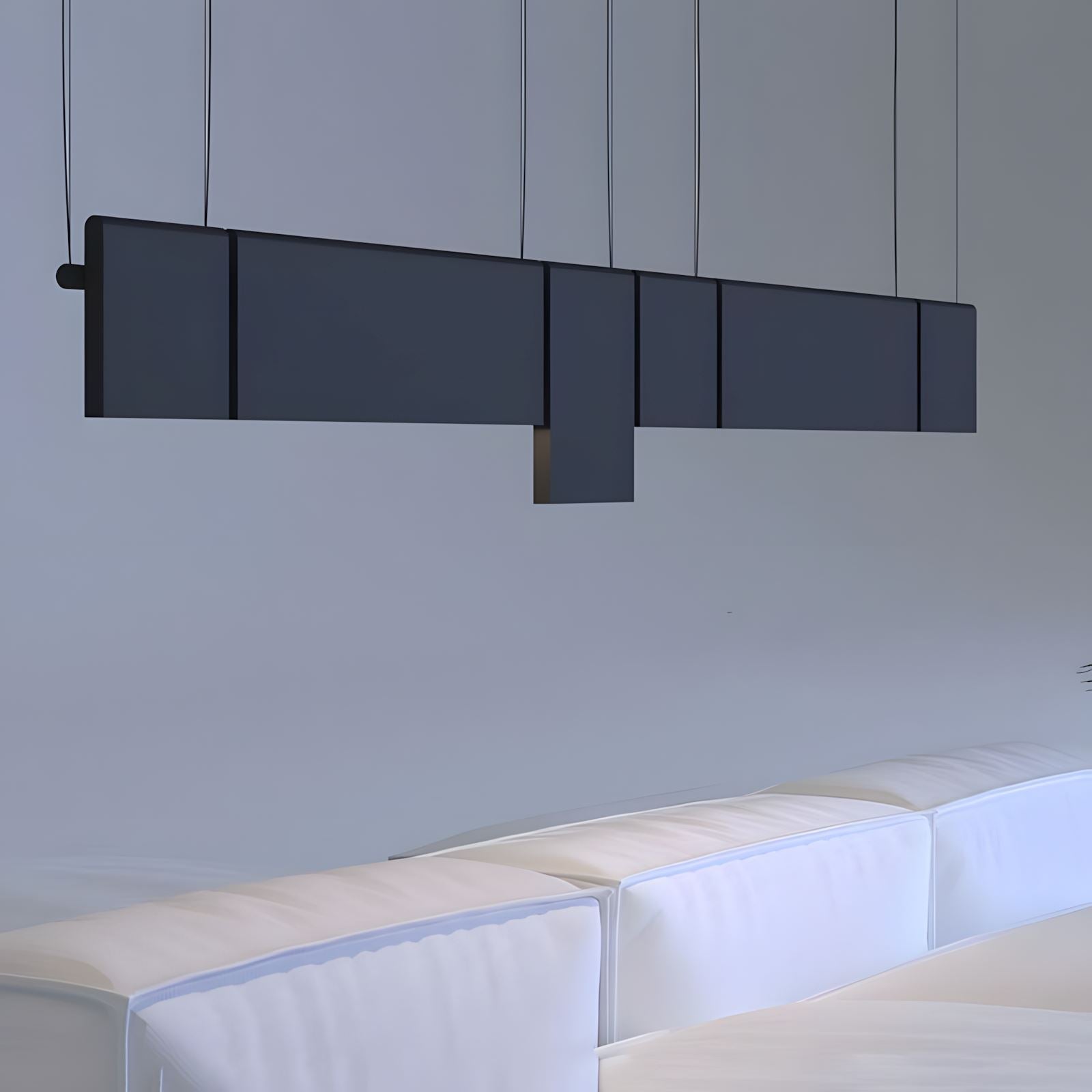 Modular Rectangle LED Chandelier - view 4