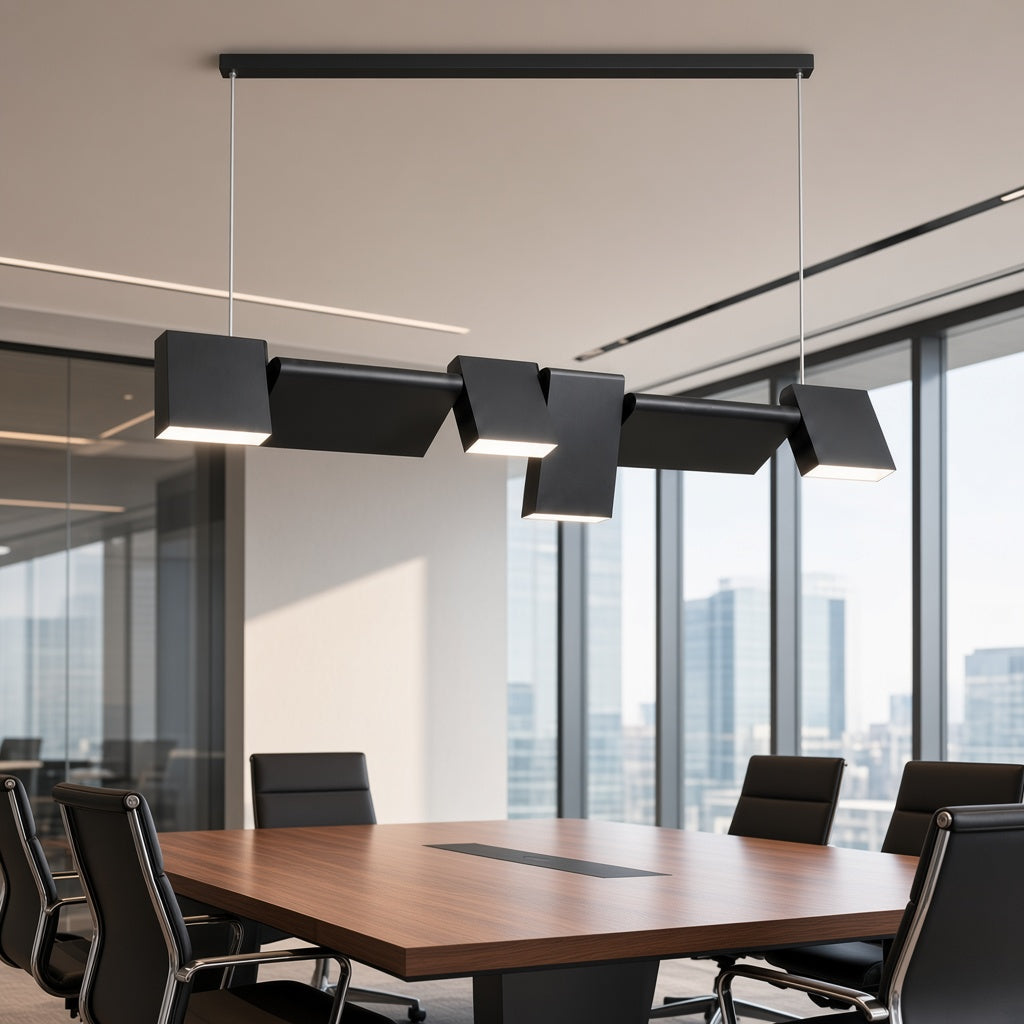 Modular Rectangle LED Chandelier