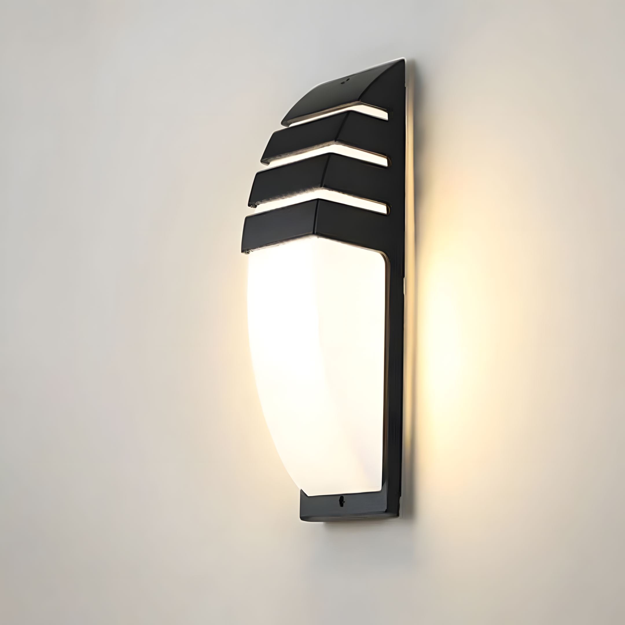 Motion Sensor LED Wall Lantern - Type H / Warm White 3000K