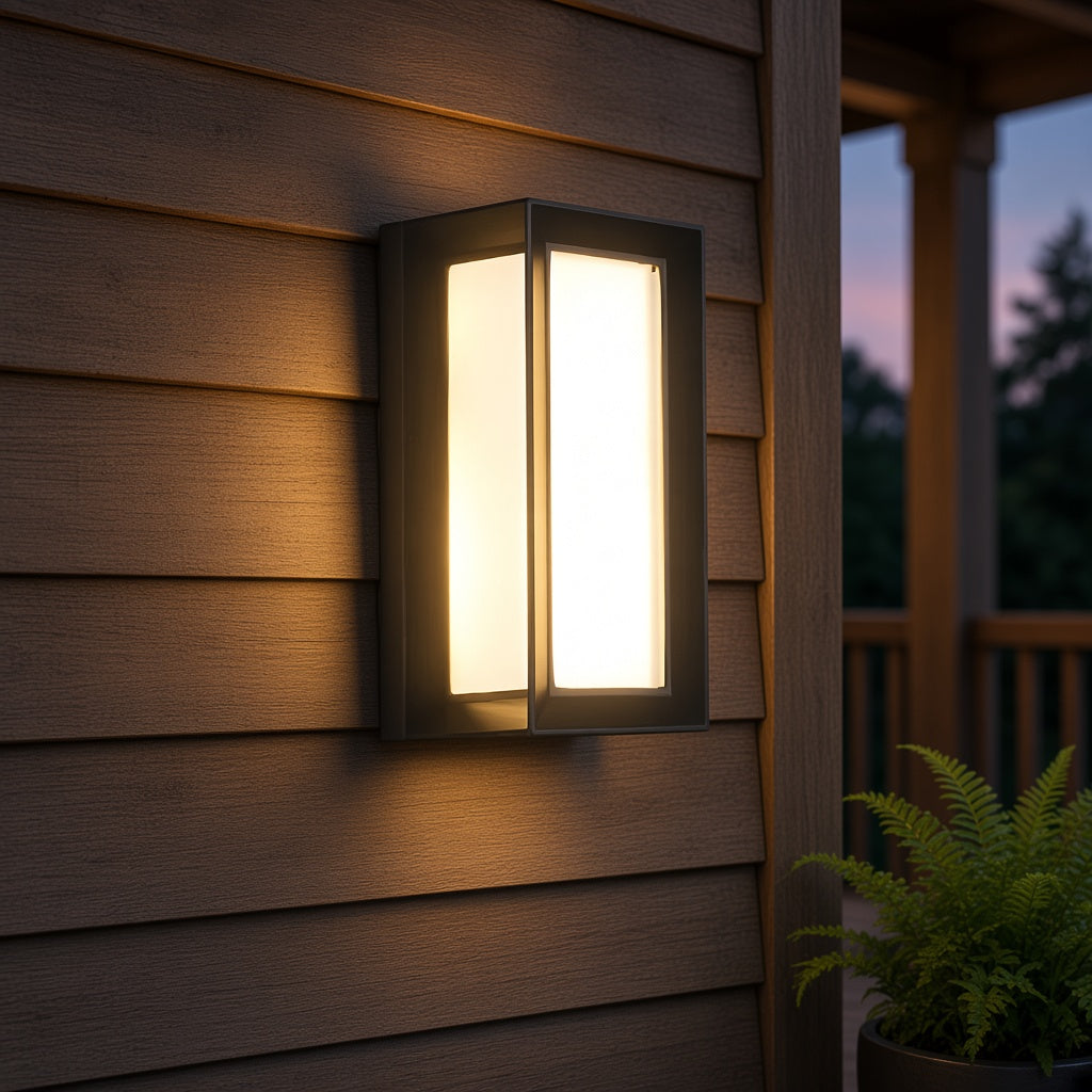Motion Sensor LED Wall Lantern - Type D / Warm White 3000K