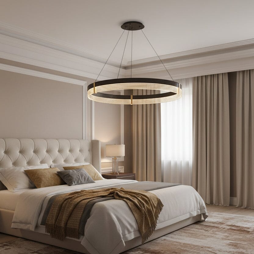 Multi-Layer LED Ring Chandelier - view 12