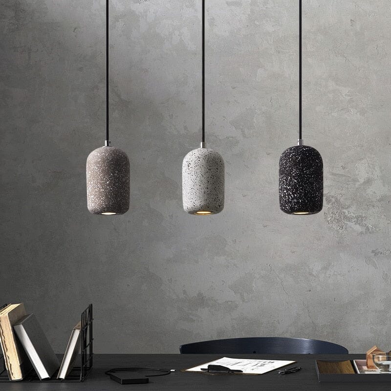 Nordic Cement Look Pendant Light - view 4