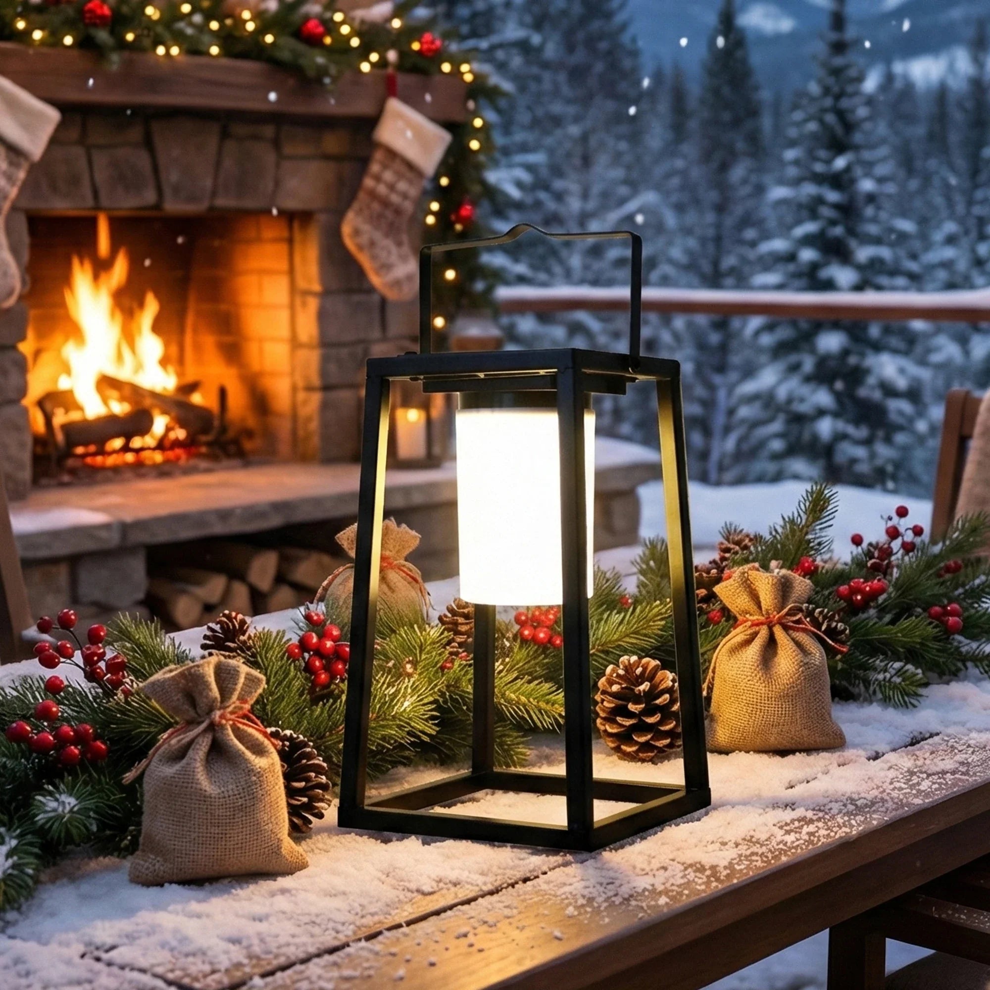 Open Frame Solar Lantern - view 3