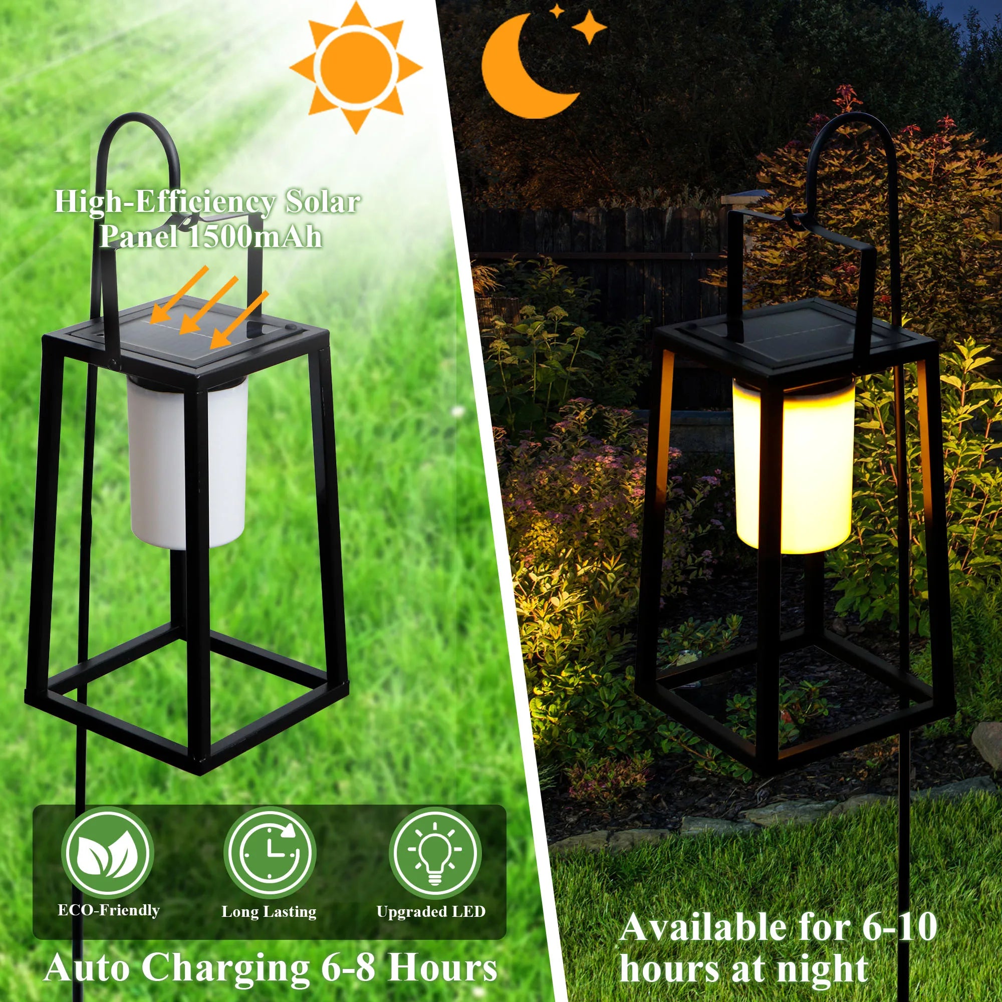 Open Frame Solar Lantern - view 5
