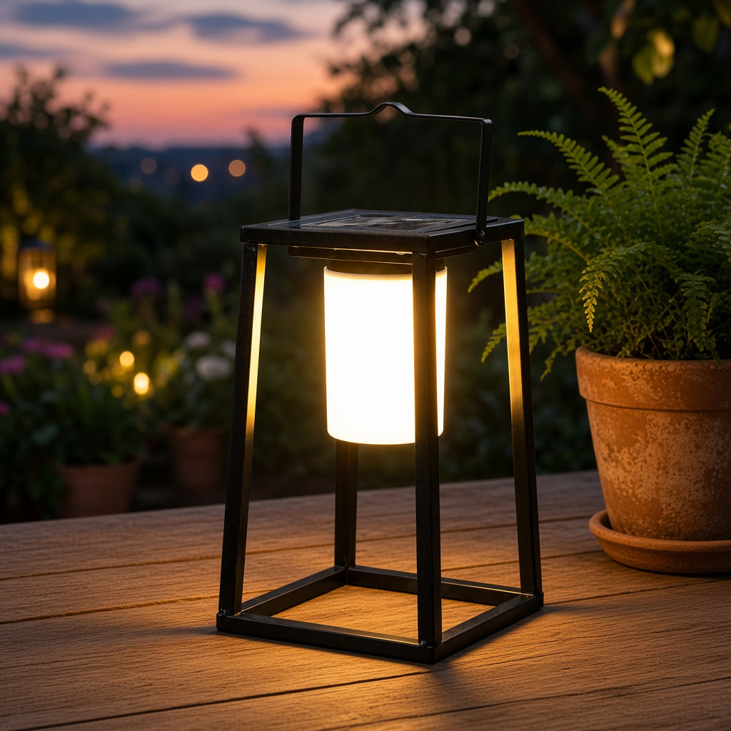 Open Frame Solar Lantern