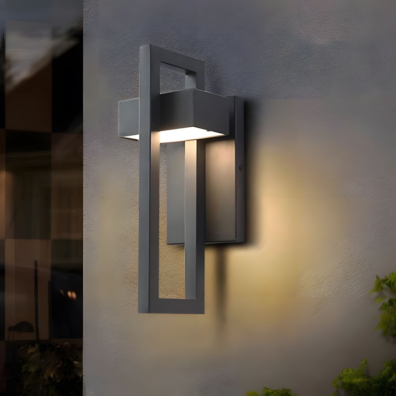 Open Frame Stainless Steel Wall Light - view 11