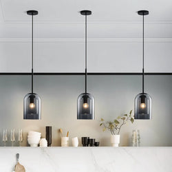 Double Glass Pendant Light