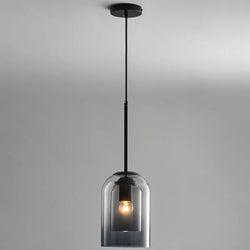 Double Glass Pendant Light