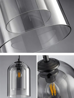 Double Glass Pendant Light