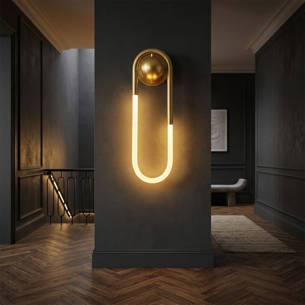 Oval Loop LED Wall Light - view 6