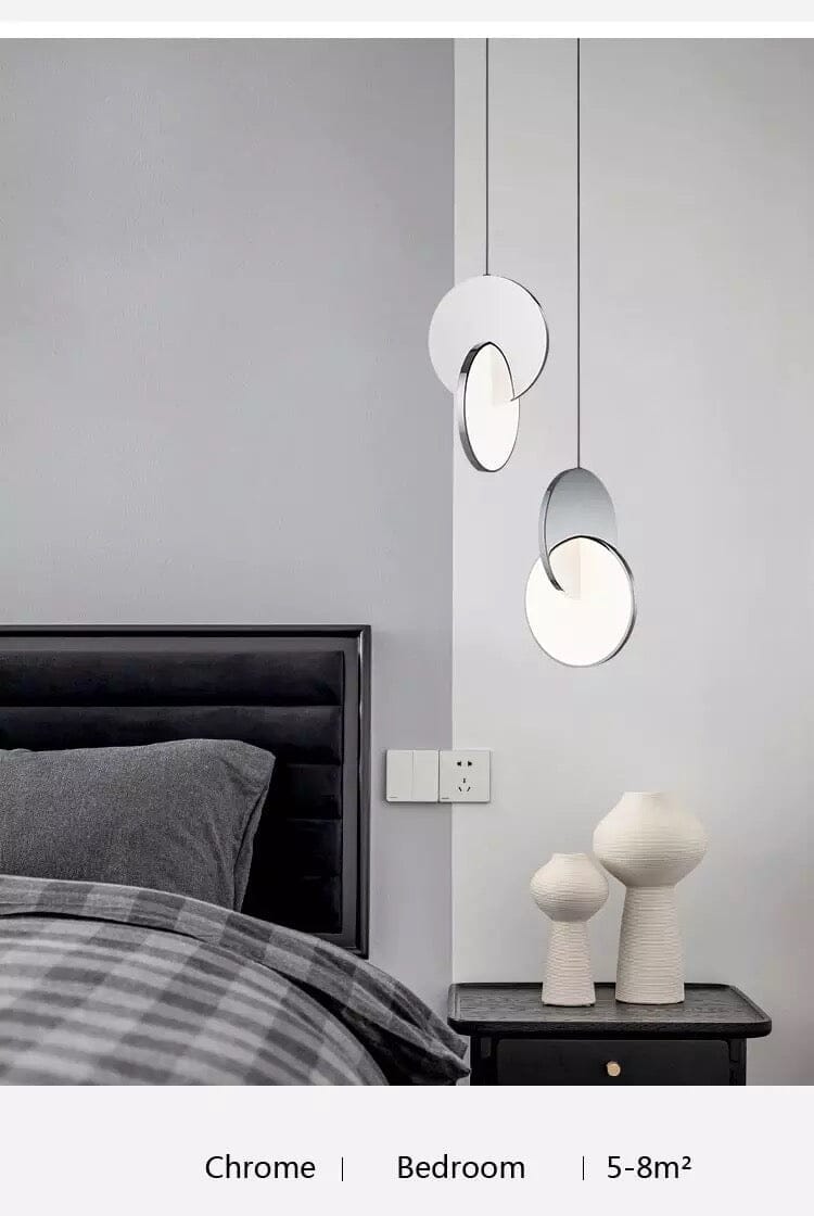Overlapping Disc Pendant Light - view 12