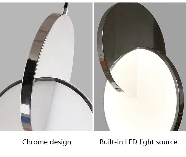 Overlapping Disc Pendant Light - view 6