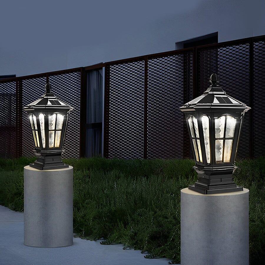 Pavilion Style Pillar Lantern - view 3