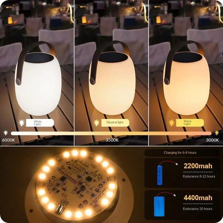Portable Solar Garden Lantern with Remote - view 10
