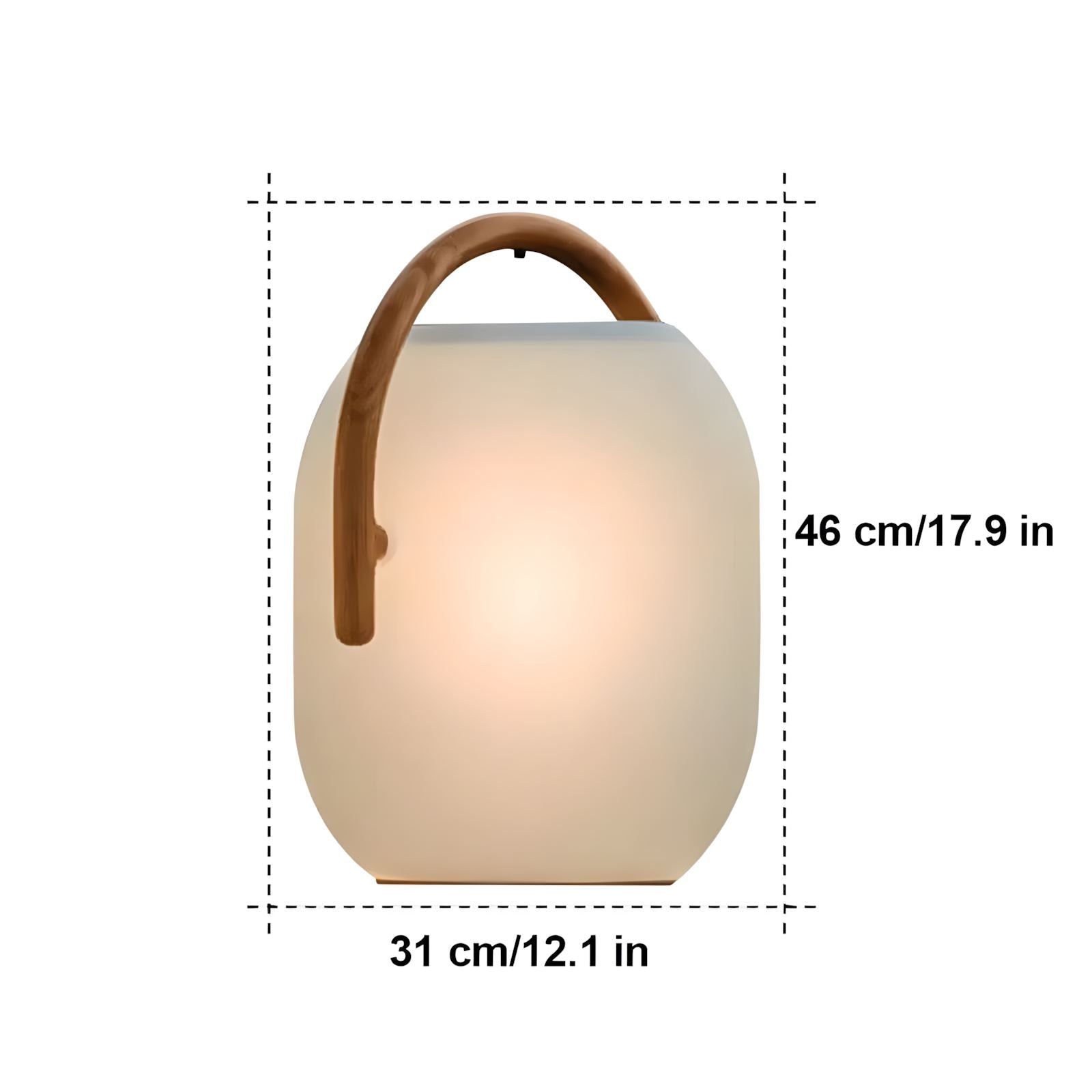 Portable Solar Garden Lantern with Remote - view 7