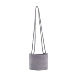 Chic Cotton Hanging Plant Pot