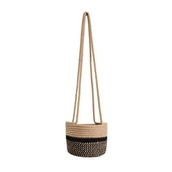 Chic Cotton Hanging Plant Pot