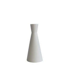 Dcorra 'Cindy' White Porcelain Vase - Eco-Friendly Ceramic