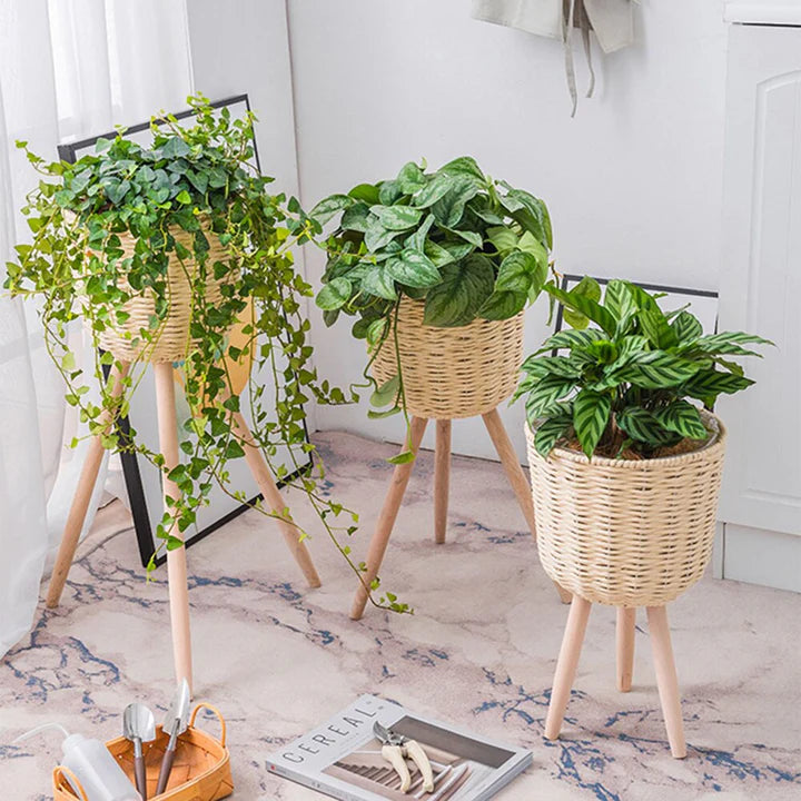 Chic Flowerpot Basket