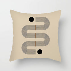 'Livia' Creative Abstract Pattern Cushion Cover