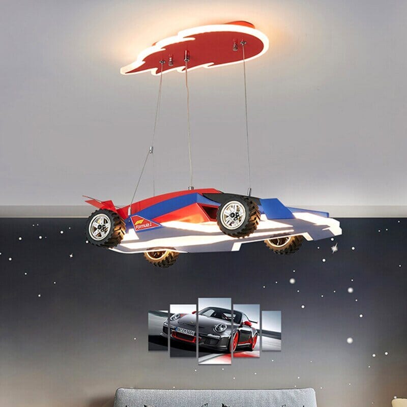 Racing Car LED Light for Kids Room
