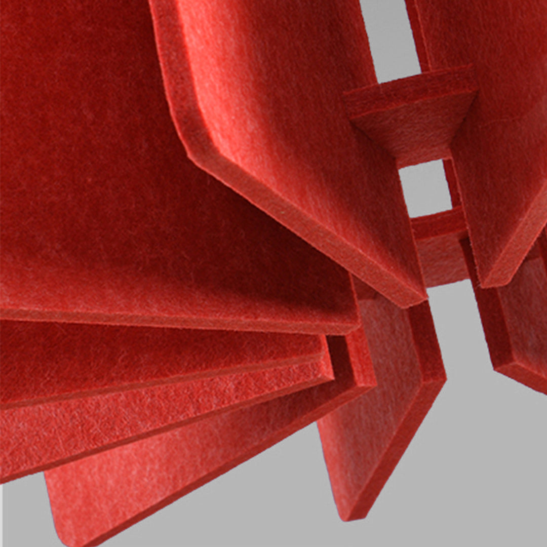 Radial Felt Pendant Light - view 11