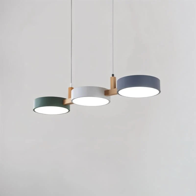 Vibrant Circle Pendant Light