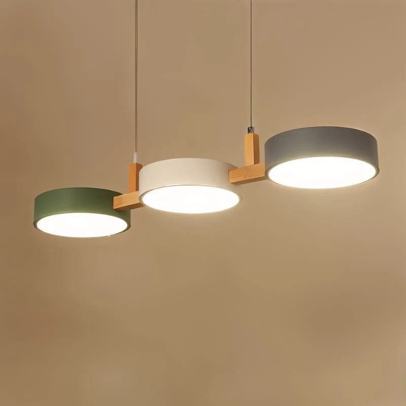 Vibrant Circle Pendant Light