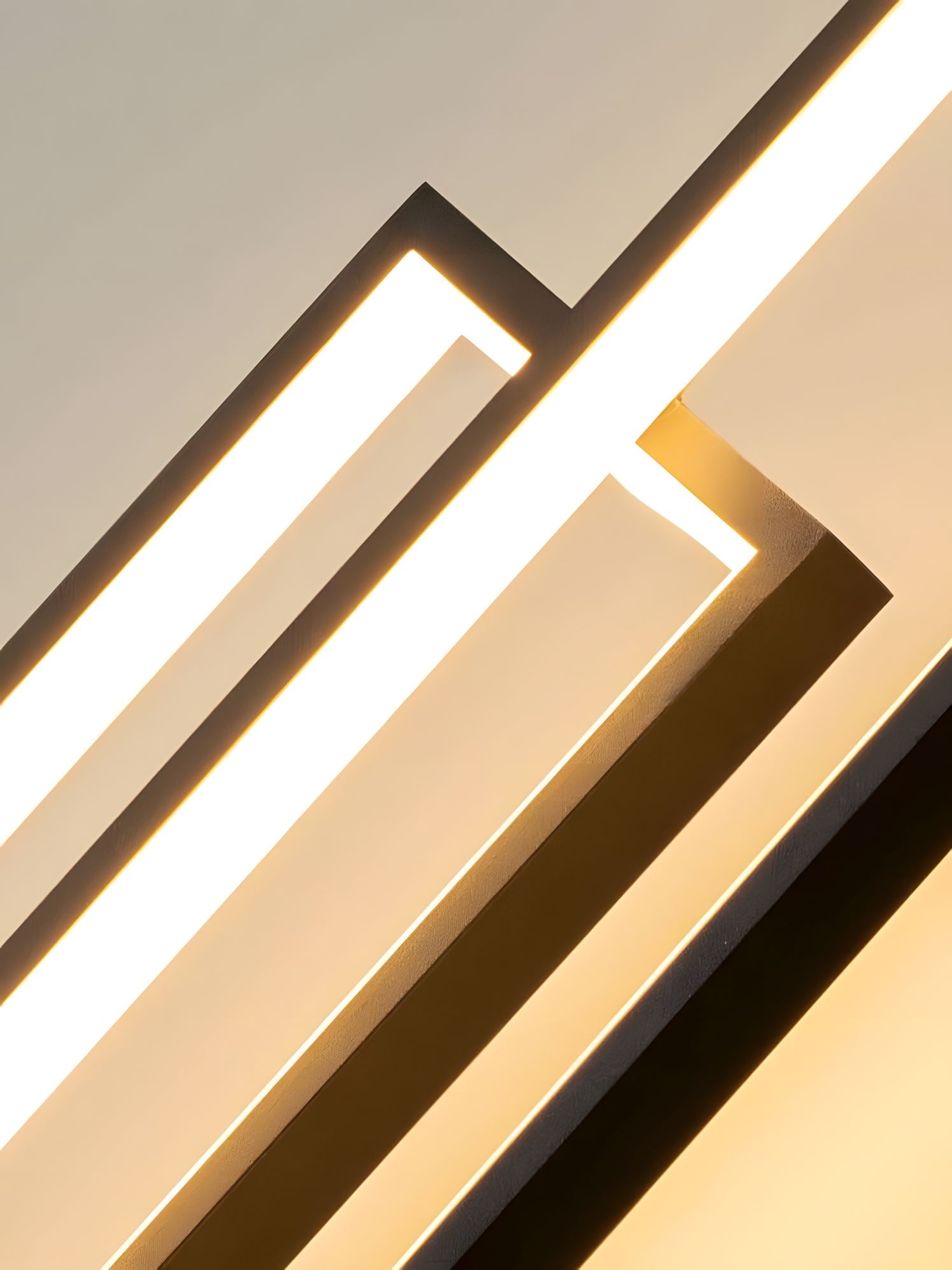 Rectangular Frame LED Cascade Chandelier - view 16