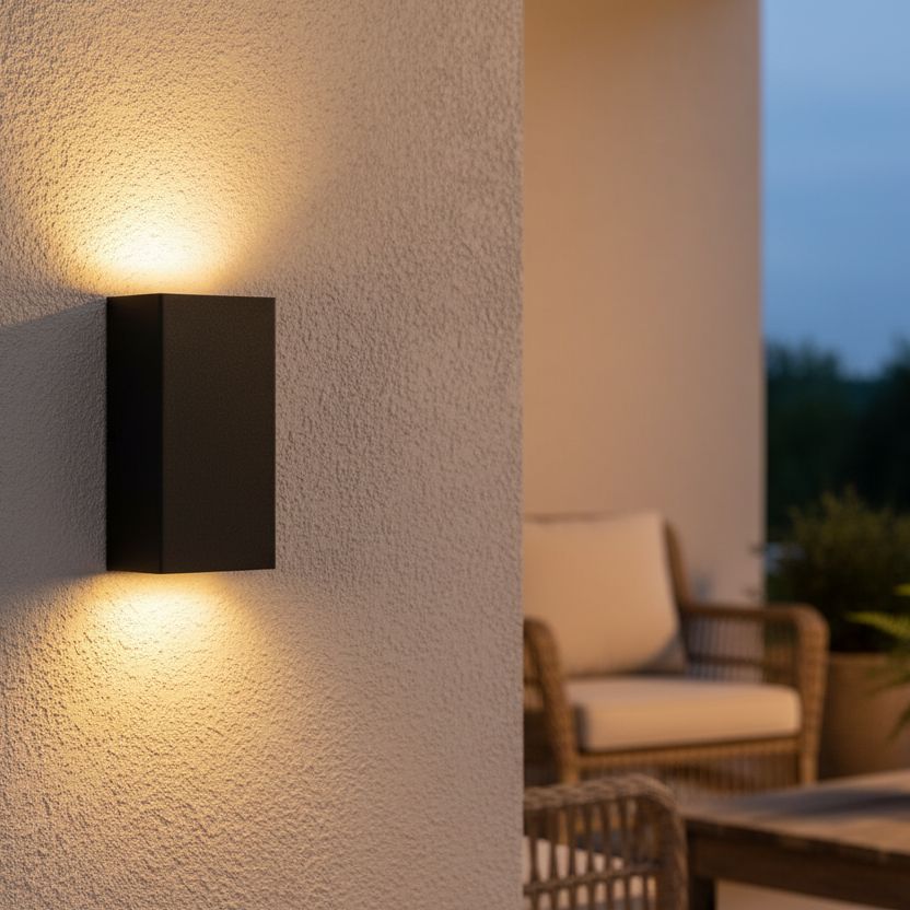 Rectangular Up & Down LED Wall Light - view 13