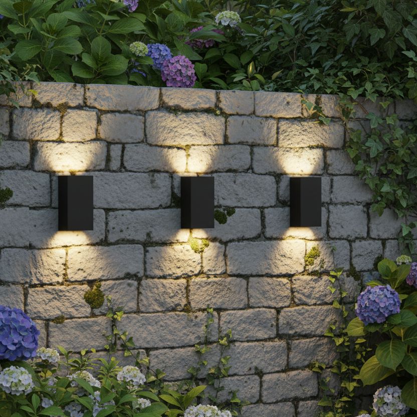 Rectangular Up & Down LED Wall Light - view 6