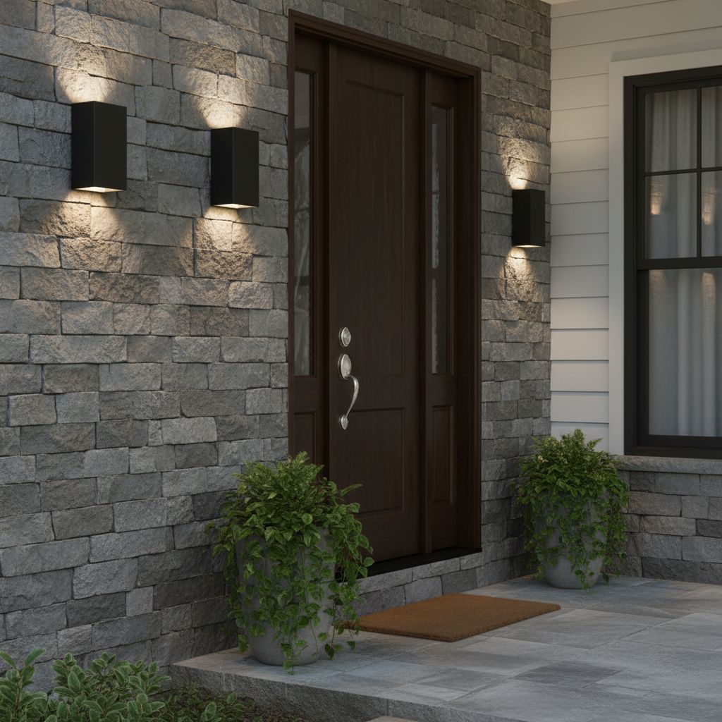 Rectangular Up & Down LED Wall Light - view 7