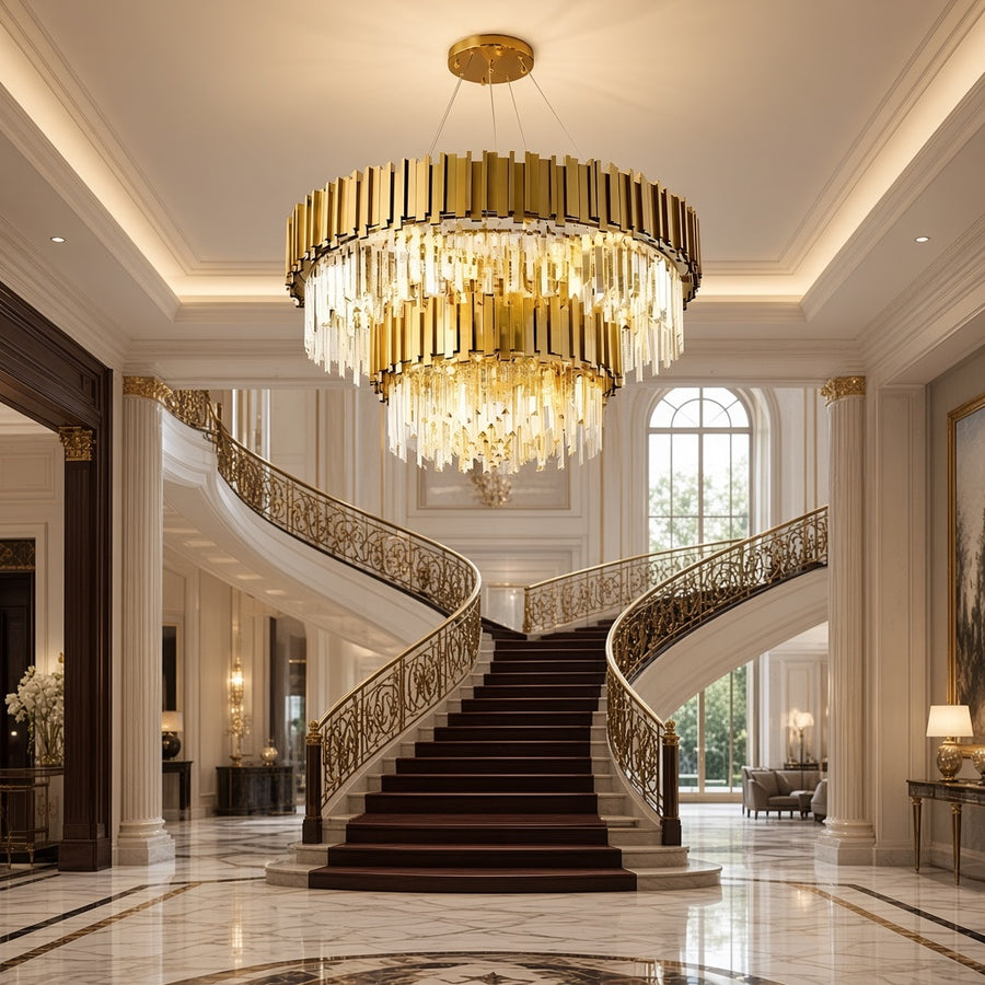 Royal K9 Crystal Ceiling Chandelier