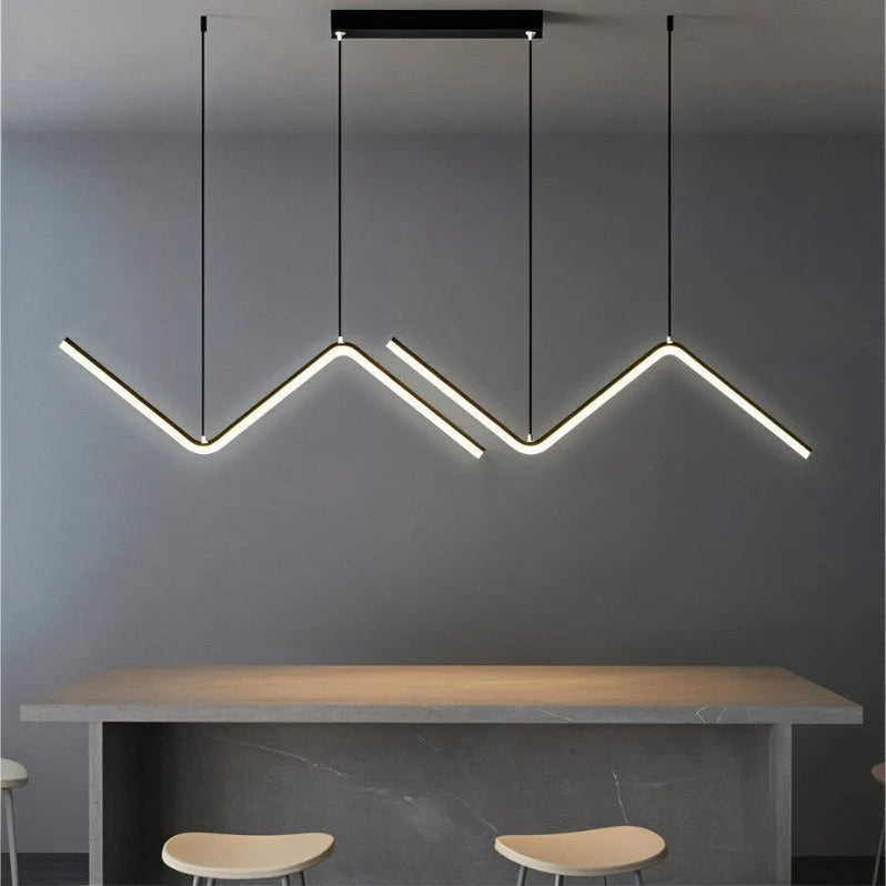 Luxury Zig-Zag Pendant