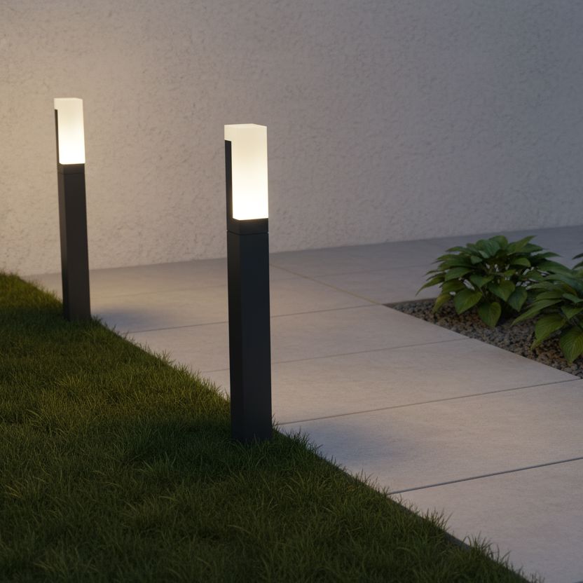 Slim LED Landscape Pillar Light - view 10