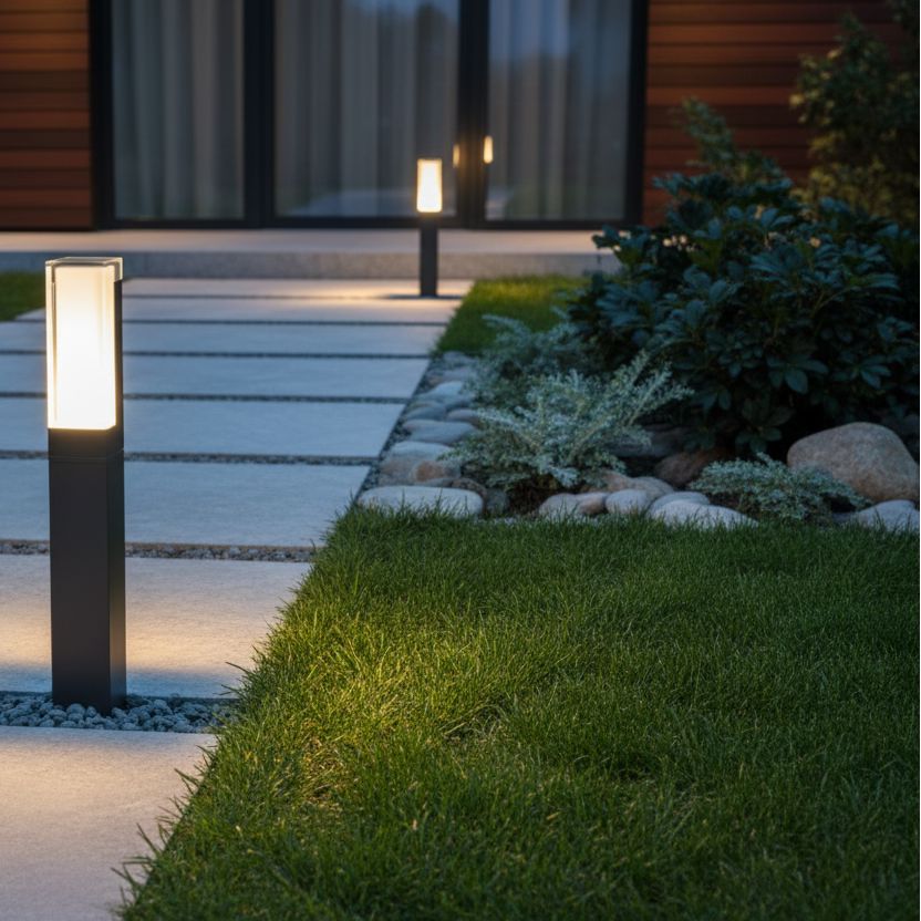 Slim LED Landscape Pillar Light - view 16