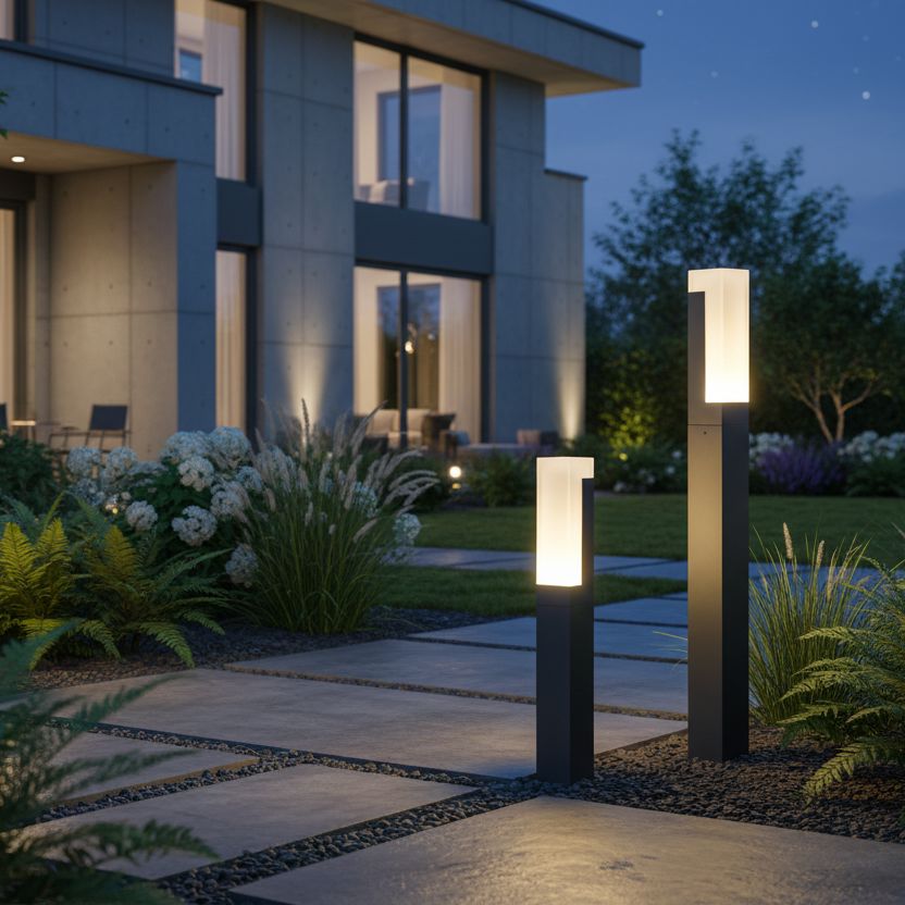 Slim LED Landscape Pillar Light - view 4