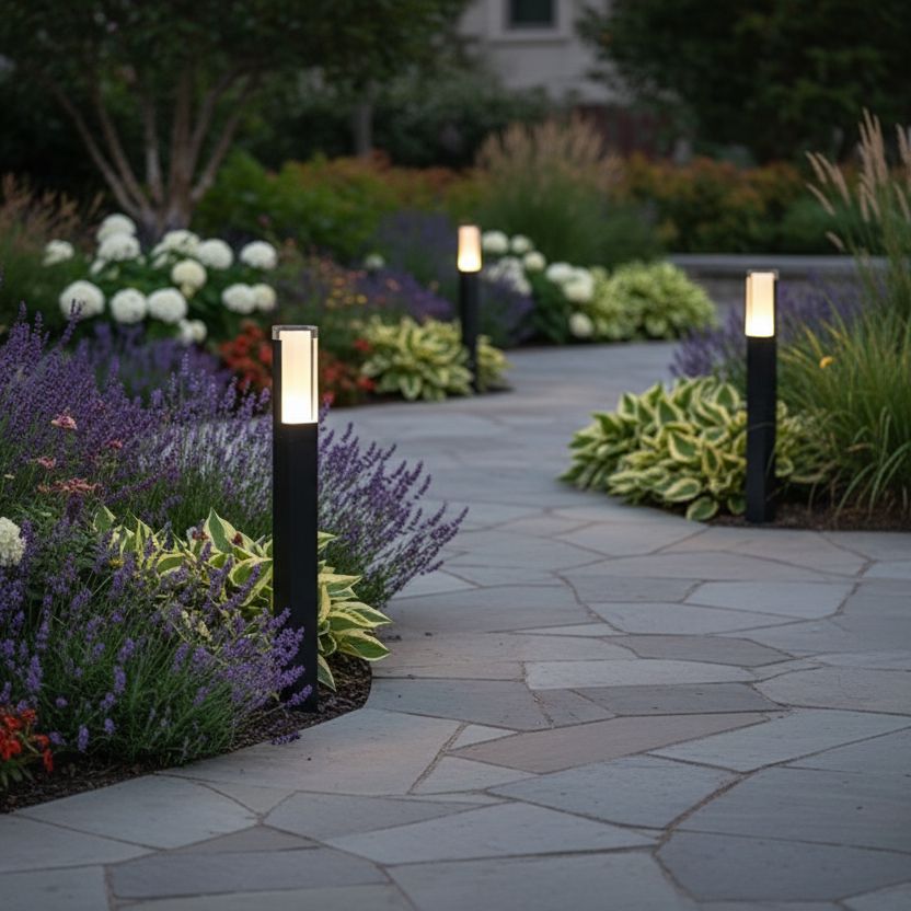 Slim LED Landscape Pillar Light - view 6