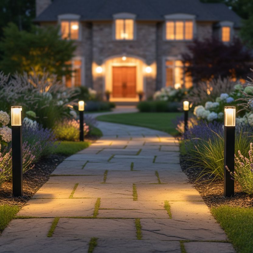 Slim LED Landscape Pillar Light - view 8