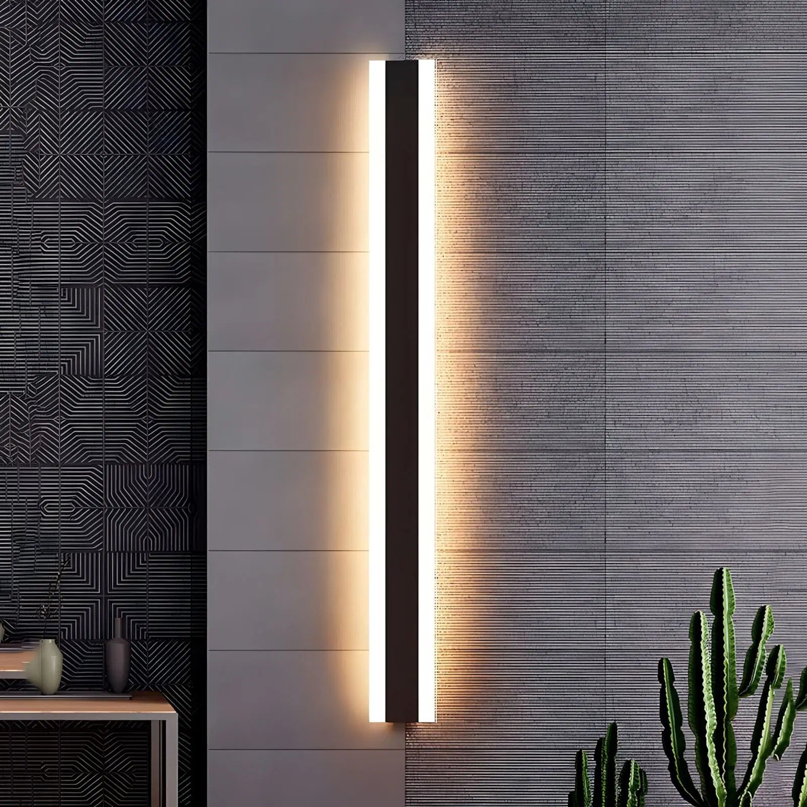 Slim Linear LED Wall Light with Remote Dimming - view 11