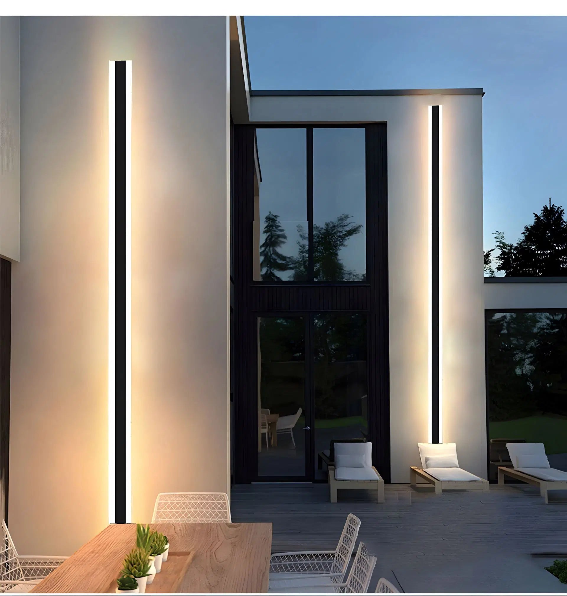 Slim Linear LED Wall Light with Remote Dimming - view 15