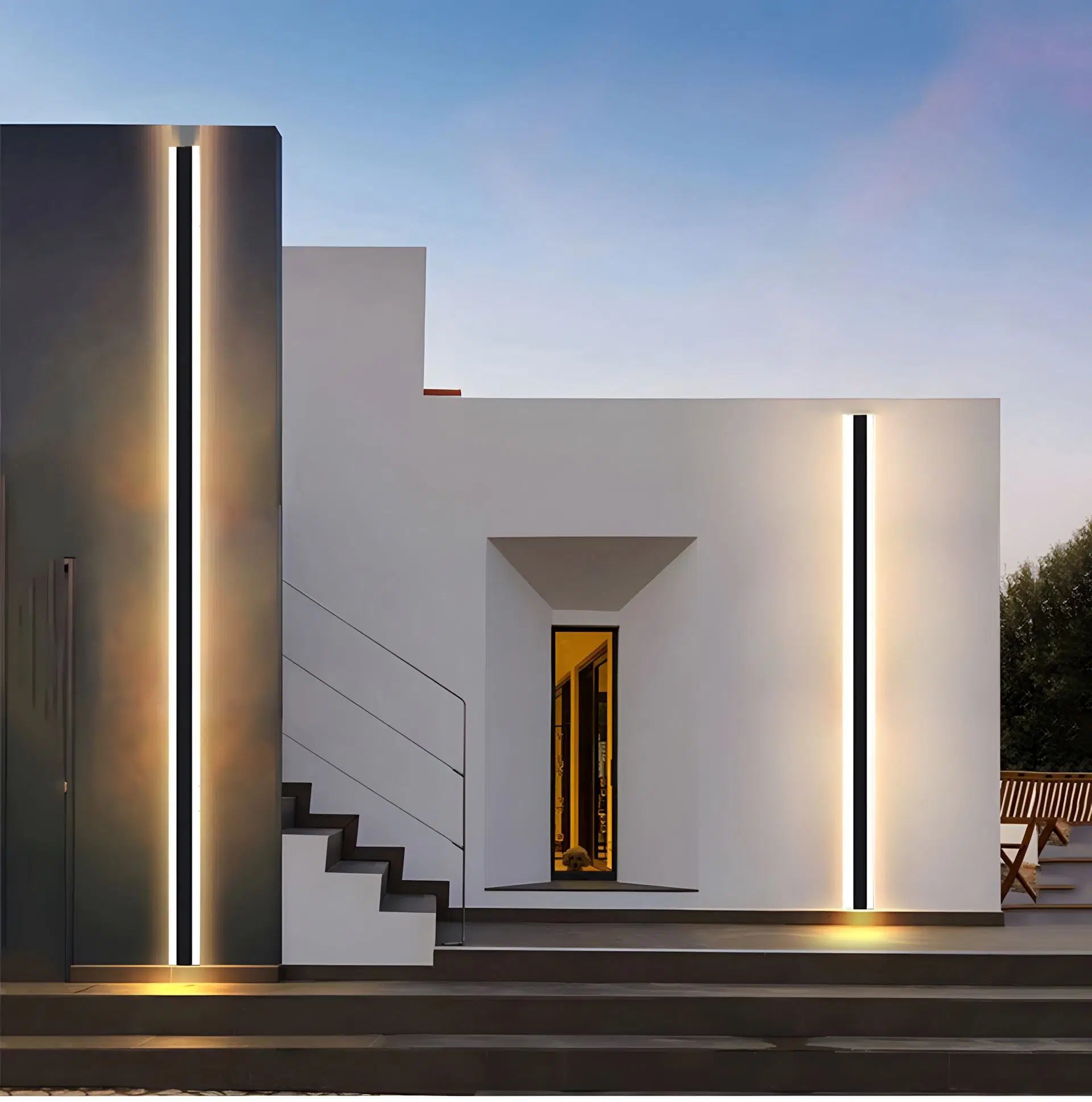 Slim Linear LED Wall Light with Remote Dimming - view 16