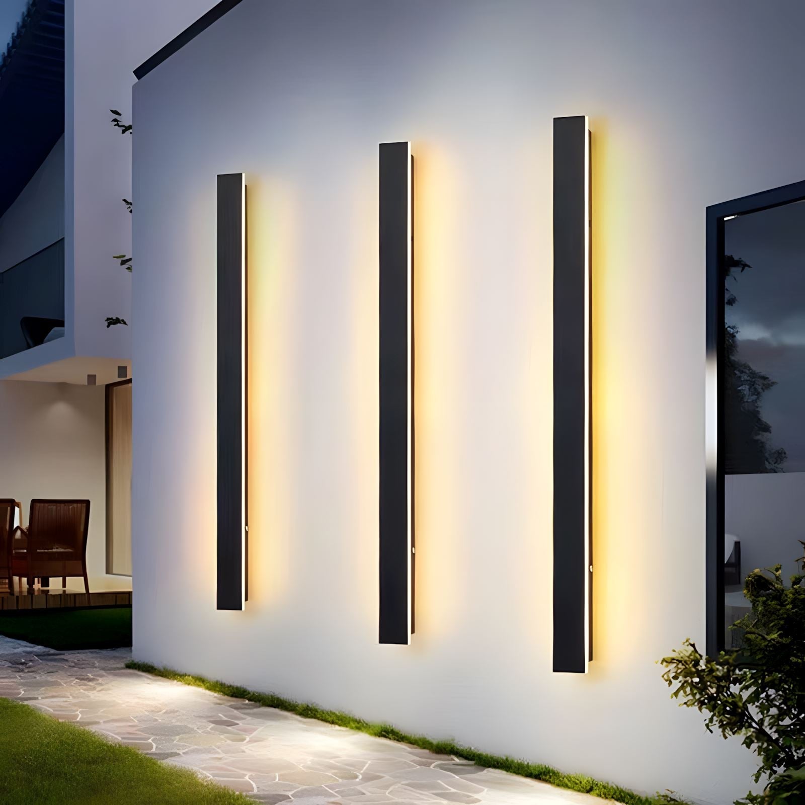 Slim Up & Down LED Strip Wall Light - view 2