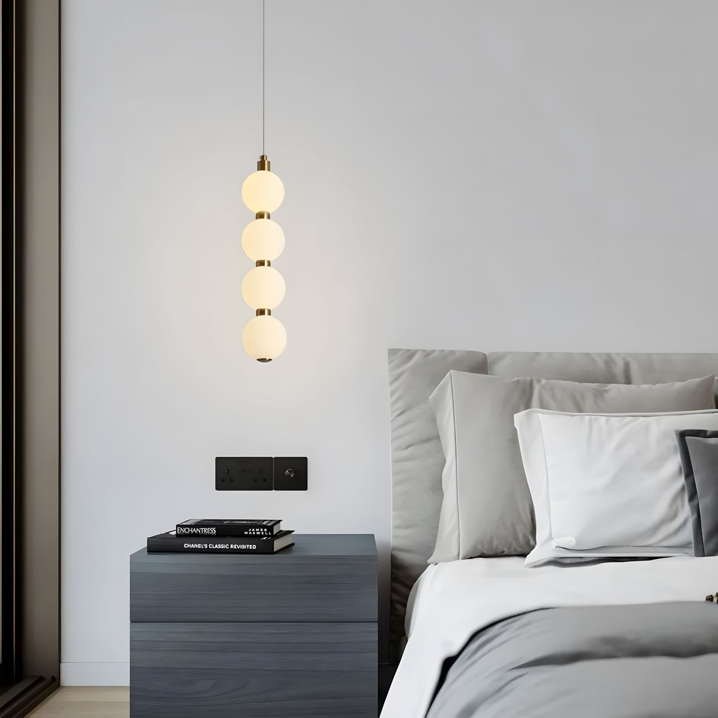 Stacked Sphere Pendant Light - view 11
